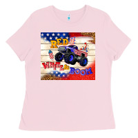 Red White & Boom Ladies Tee | Teevron