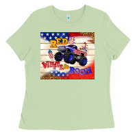 Matcha red white & boom Ladies Tee - TumblerDesignByShophia