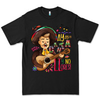 Black Ay, ay, ay canta y no llores! Premium Tee - NancyCooperArtShop