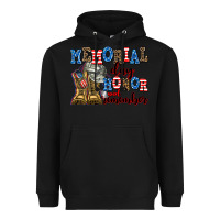 Black memorial day honor and remember Heavyweight Hoodie - AdoDesignShop