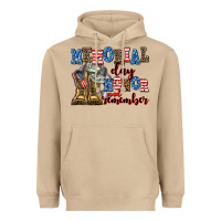 Mushroom memorial day honor and remember Heavyweight Hoodie - AdoDesignShop