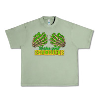 Oil Green Shake Your Shamrocks St. Patrick's Day Urban Heavy Tee - CowGirlArtShop