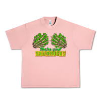 Salmon Shake Your Shamrocks St. Patrick's Day Urban Heavy Tee - CowGirlArtShop