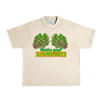 Sandshell Shake Your Shamrocks St. Patrick's Day Urban Heavy Tee - CowGirlArtShop