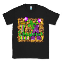 Black Louisiana leopard with balloons Classic Tee - HowdyJamesFarm