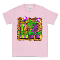 Bubblegum Pink Louisiana leopard with balloons Classic Tee - HowdyJamesFarm
