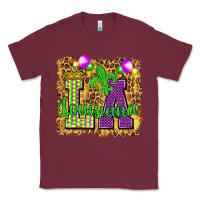 Burgundy Louisiana leopard with balloons Classic Tee - HowdyJamesFarm