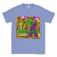 Colony Blue Louisiana leopard with balloons Classic Tee - HowdyJamesFarm