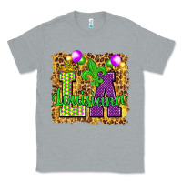 Heather Grey Louisiana leopard with balloons Classic Tee - HowdyJamesFarm