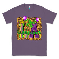 Lavender Louisiana leopard with balloons Classic Tee - HowdyJamesFarm
