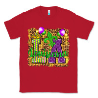 Red Louisiana leopard with balloons Classic Tee - HowdyJamesFarm