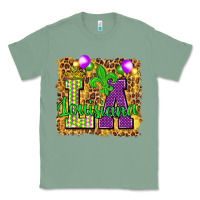 Sage Louisiana leopard with balloons Classic Tee - HowdyJamesFarm