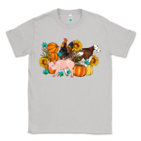 Moon Dust Farm Life Fall Pig Cow Rooster Classic Tee - Artiststas