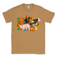 Toasted Coconut Farm Life Fall Pig Cow Rooster Classic Tee - Artiststas