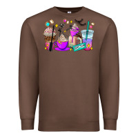 Chestnut lash hustler coffee cups Premium Sweatshirt - AdoDesignShop