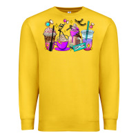 Lemon lash hustler coffee cups Premium Sweatshirt - AdoDesignShop