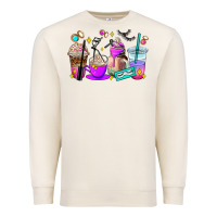 Sandshell lash hustler coffee cups Premium Sweatshirt - AdoDesignShop