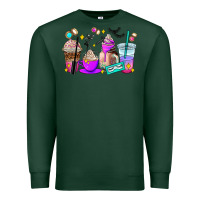 Sports Green lash hustler coffee cups Premium Sweatshirt - AdoDesignShop