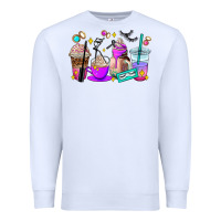 White lash hustler coffee cups Premium Sweatshirt - AdoDesignShop