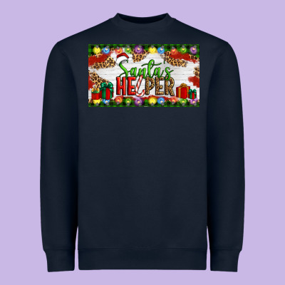 Christmas Santa's Helper Heavyweight Sweatshirt Designed By Artiststas
