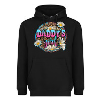 Black daddy's girl Heavyweight Hoodie - AdoDesignShop