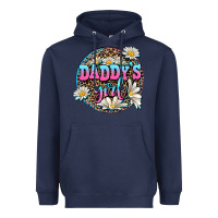 Navy daddy's girl Heavyweight Hoodie - AdoDesignShop