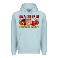 Blue Mist balls deep in christmas spirit Premium Hoodie - CowhideDigitalArt