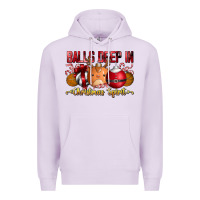 Lilac balls deep in christmas spirit Premium Hoodie - CowhideDigitalArt