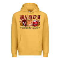 Mustard balls deep in christmas spirit Premium Hoodie - CowhideDigitalArt