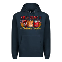 Navy balls deep in christmas spirit Premium Hoodie - CowhideDigitalArt