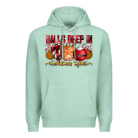 Seafoam balls deep in christmas spirit Premium Hoodie - CowhideDigitalArt