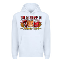White balls deep in christmas spirit Premium Hoodie - CowhideDigitalArt