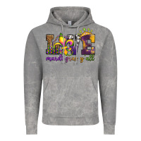 Cloud Rock love. ardi gras y'all Vintage Hoodie - OliviaCreatesArt