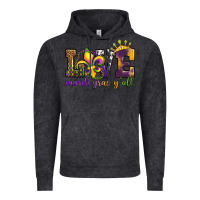 Vintage Black love. ardi gras y'all Vintage Hoodie - OliviaCreatesArt