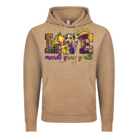 Vintage Coffee love. ardi gras y'all Vintage Hoodie - OliviaCreatesArt