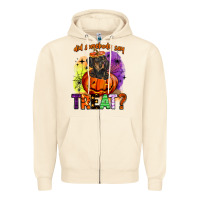 Sandshell did somebody say treat Zipper Hoodie - BarkalooDesign