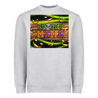 Heather Grey Spooky mama Heavyweight Sweatshirt - Artiststas