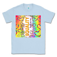 Dusty Blue equality hurts no one Classic Tee - TumblerDesignByShophia