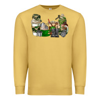 Antique Gold veteran coffee cups Premium Sweatshirt - AdoDesignShop