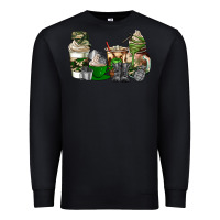 Black veteran coffee cups Premium Sweatshirt - AdoDesignShop