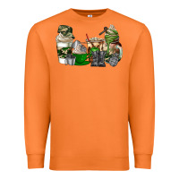 Carrot veteran coffee cups Premium Sweatshirt - AdoDesignShop
