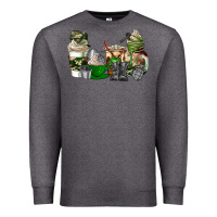 Charcoal Heather veteran coffee cups Premium Sweatshirt - AdoDesignShop