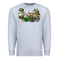 Heather Grey veteran coffee cups Premium Sweatshirt - AdoDesignShop