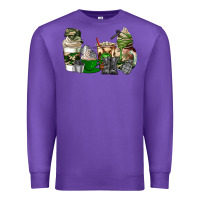 Purple veteran coffee cups Premium Sweatshirt - AdoDesignShop