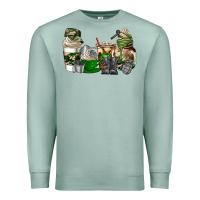 Seafoam veteran coffee cups Premium Sweatshirt - AdoDesignShop