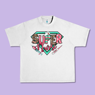 Super Nurse Urban Heavy Tee Designed By Ranaportraitstore