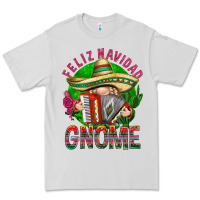 Dove Grey Feliz Navidad gnome Premium Tee - NancyCooperArtShop