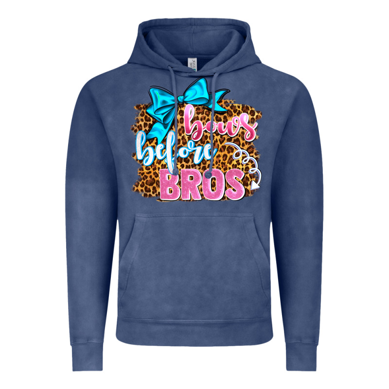 Bows Before Bros Olivia Vintage Hoodie by OliviaCreatesArt | Teevron