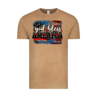 God Bless America  4th Of July Vintage Tee | Teevron