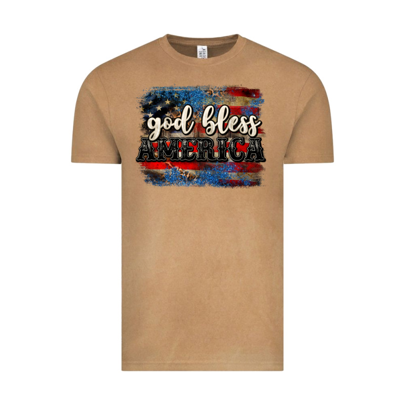 God Bless America  4th Of July Vintage Tee by CowGirlArtShop | Teevron